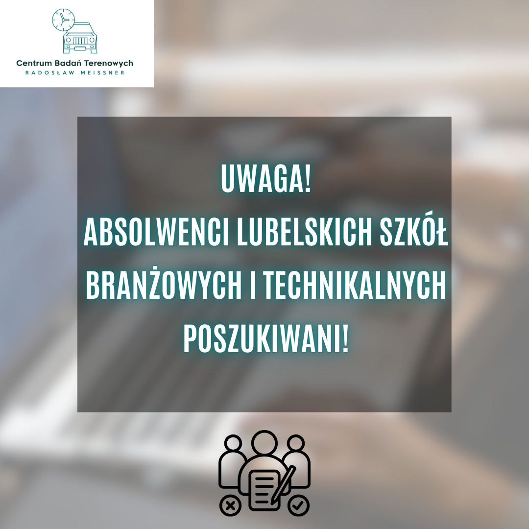 Zdjęcie artykułu Weź udział w badaniu o losach absolwentów szkół branżowych i technikalnych