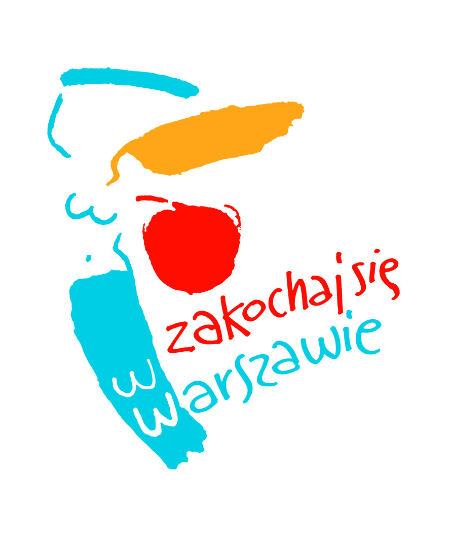 logo syrenka zakochaj się w Warszawie