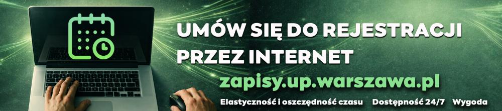 Umów sie do rejestracji przez internet